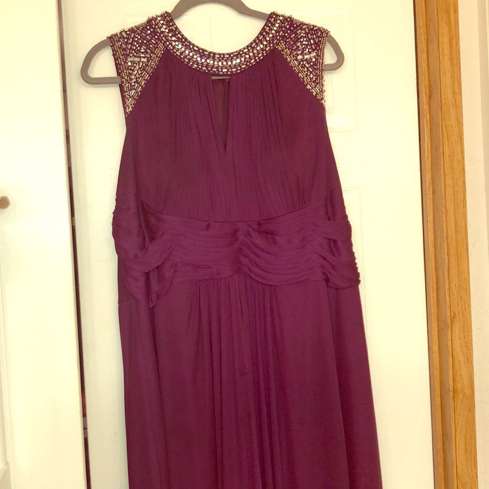 Plus size formal gown